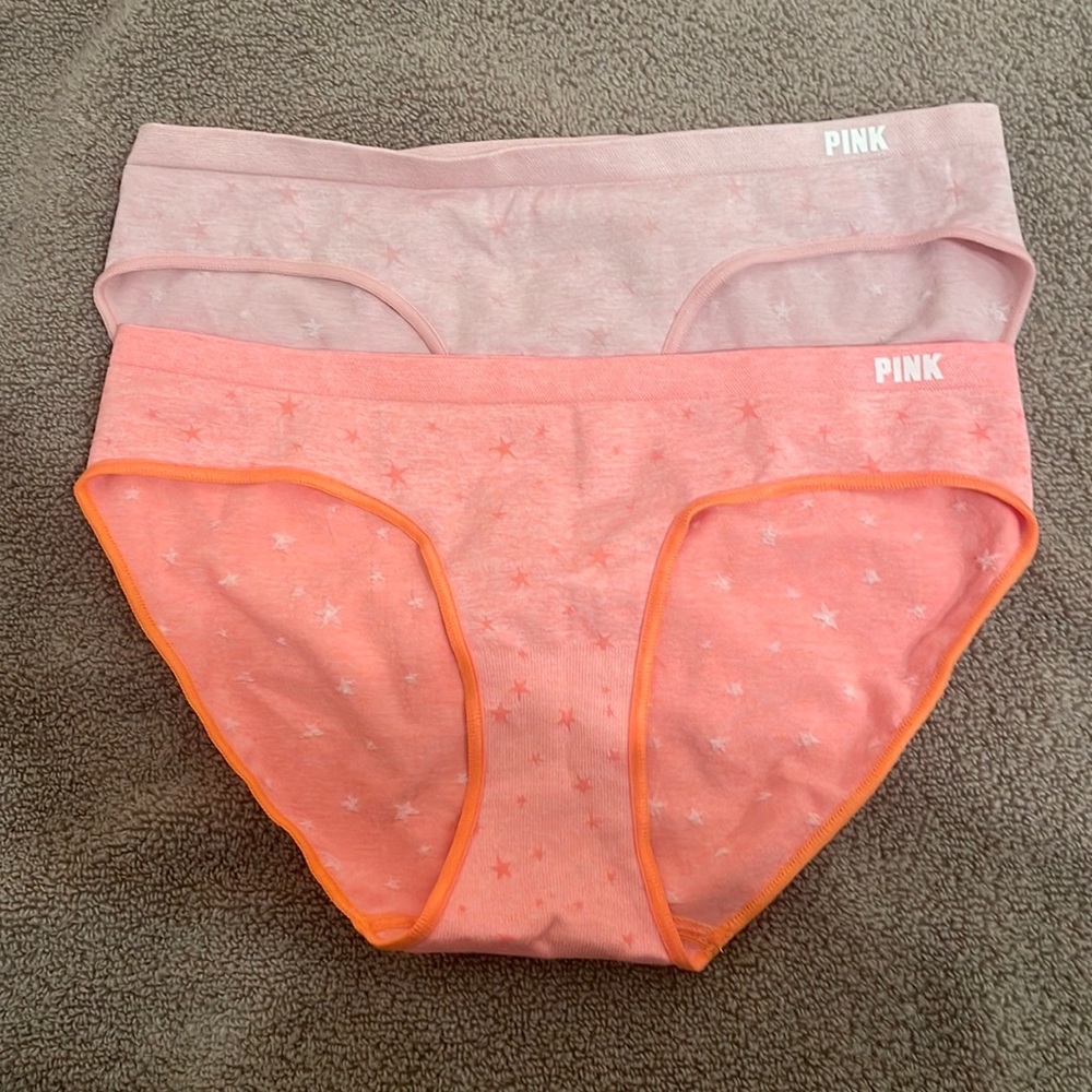 PINK underwear bundle of 2 pinks